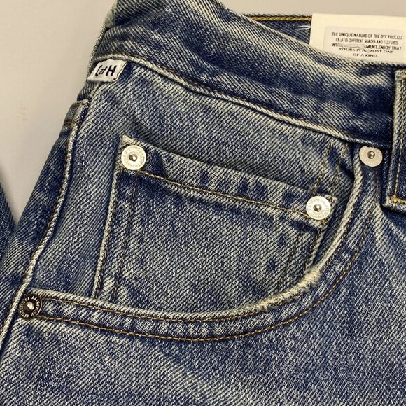 NEW CITIZENS OF HUMANITY Women’s Babylonia Relaxed Straight Jeans Blue Size 30 - Picture 9 of 12